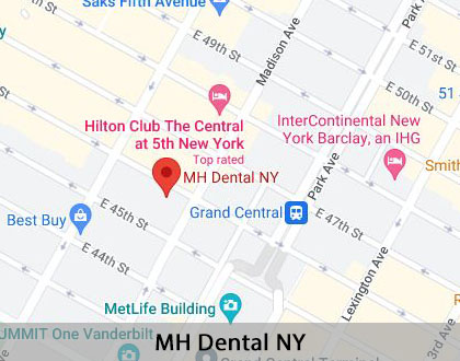 Map image for Dental Implants in New York, NY